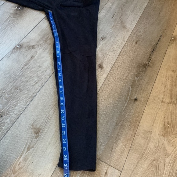 LYSSE Black Faux Suede High Waist Leggings - Picture 10 of 11